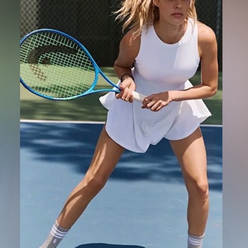 FP Movement by Free People White Kiss My Ace Tennis Dress | NWOT - Picture 5 of 9